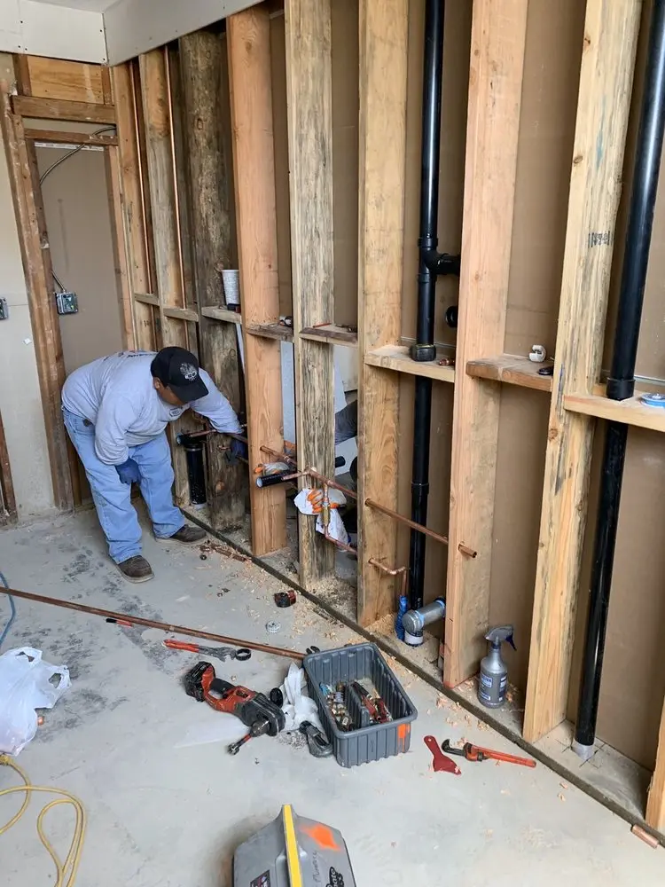 Commercial rough-in plumbing for Gas Line Repair in Oakland Park